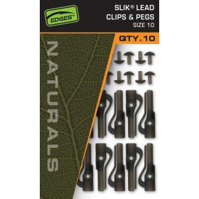   Fox EDGES™ Naturals Slik Lead Clip & Pegs - Size 10 - Naturals Size SZ 10 Slik Lead Clip& Pegs
