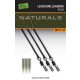 Fox EDGES™ Naturals Leadcore Leaders - Naturals Leadcore Leaders x 3
