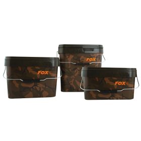 Fox Camo Square Buckets - 5 L