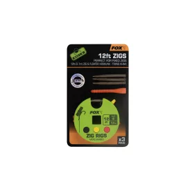   Fox EDGES™ Zig Rigs - 12ft (3.7m) - Edges Zig Rig 8 - 12lb 12ft x 3