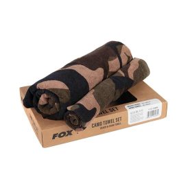 Fox Camo beach / hand towel box set
