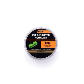 Fox EDGES™ Zig & Floater Hooklink - 12lb - 0.28mm x100m