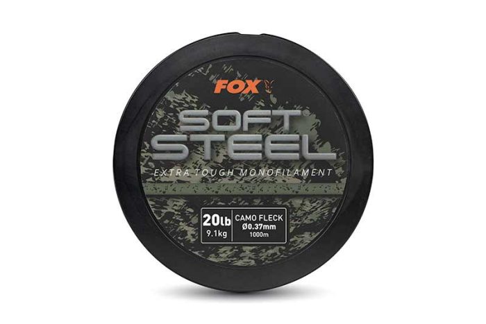Fox Soft Steel Fleck Camo Mono - Soft Steel Fleck Camo Mono 20lb (9.1kg) 0.37mm x 1000m