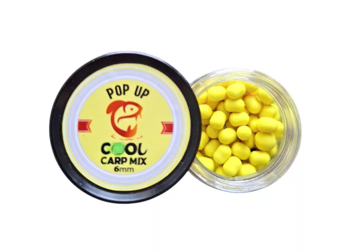 Cool Carp Mix POP UP PELLET Sárga 6 mm  10 g COOLCARP