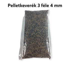   Cool Carp Mix PELLETKEVERÉKEK  3 féle pelletkeverék 4 mm  1 Kg COOLCARP