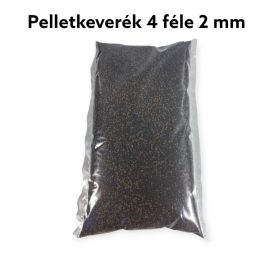  Cool Carp Mix PELLETKEVERÉKEK  4 féle pelletkeverék 2 mm  1  Kg COOLCARP
