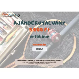 Horgász Ajándékutalvány - 5.000 Ft értékben