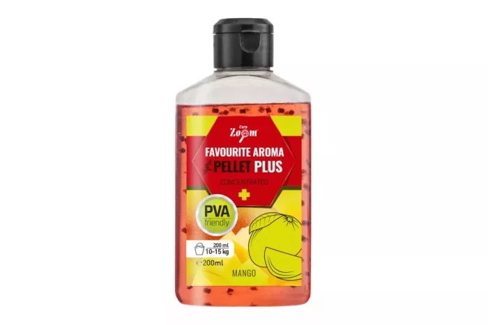 CZ Favourite folyékony aroma pellettel, mangó, 200 ml