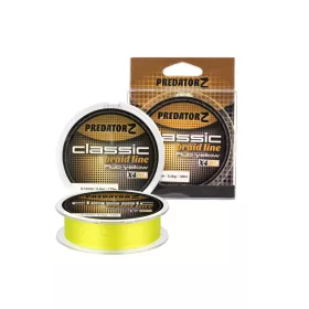   PZ Classic fonott zsinór-fluo sárga, o 0,12 mm, 120 m, 5,6 kg, fluo sárga