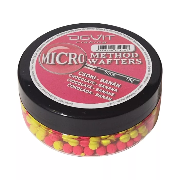 DOVIT MICRO METHOD WAFTERS 5MM - csoki - banán