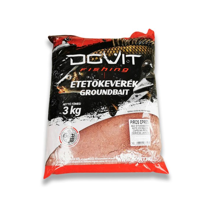 DOVIT 3 KG-OS ETETŐKEVERÉK - piros epres