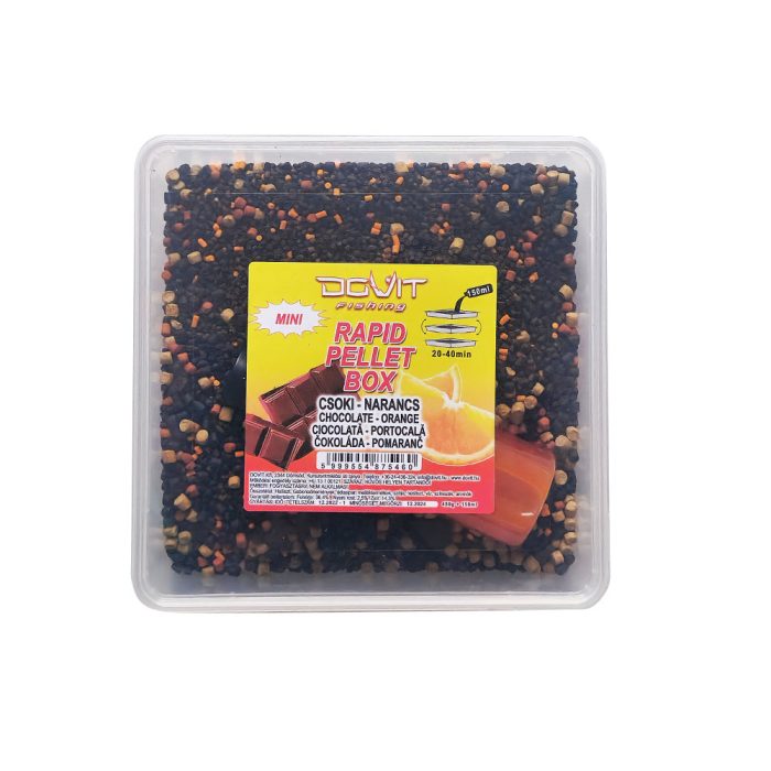 DOVIT RAPID PELLET BOX - csoki - narancs