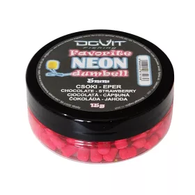 DOVIT FAVORITE NEON WAFTERS 5MM - csoki - eper