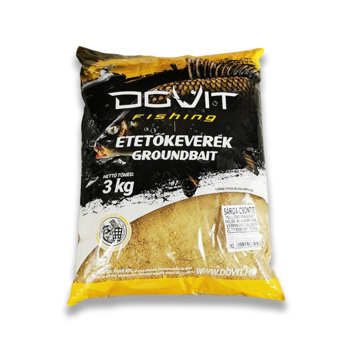 DOVIT 3 KG-OS ETETŐKEVERÉK - sárga csontis
