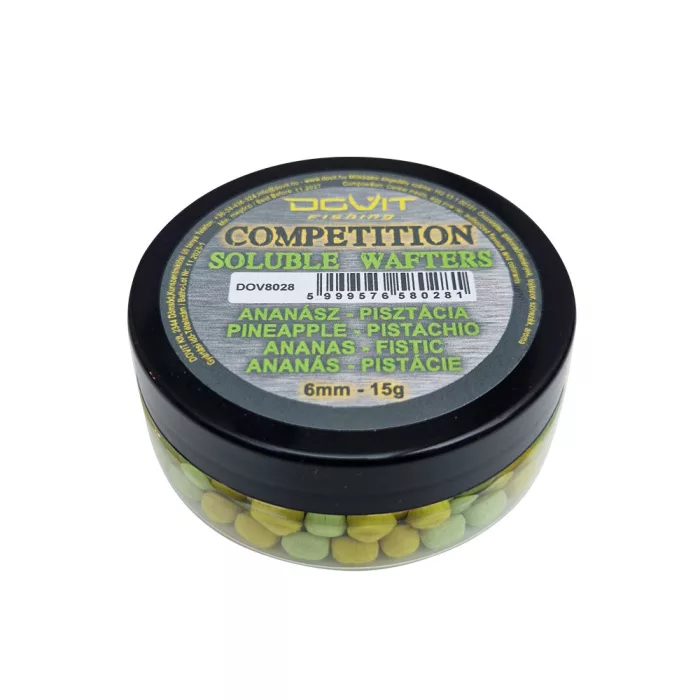 DOVIT COMPETITION SOLUBLE WAFTERS 6mm - ananász - pisztácia