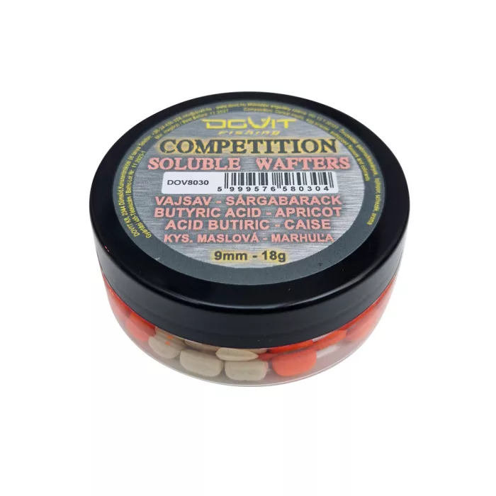 DOVIT COMPETITION SOLUBLE WAFTERS 9mm - vajsav - sárgabarack