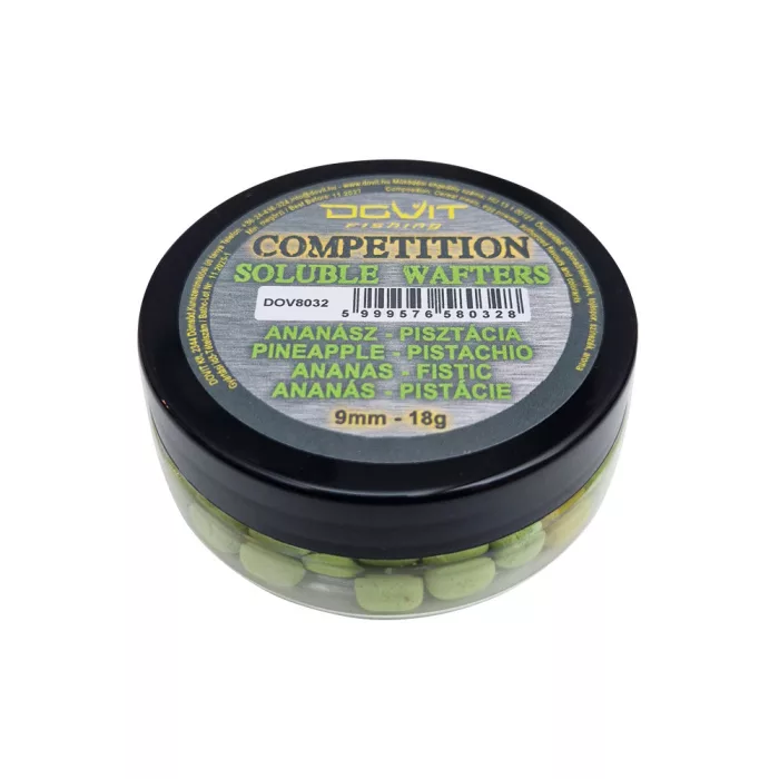 DOVIT COMPETITION SOLUBLE WAFTERS 9mm - ananász - pisztácia