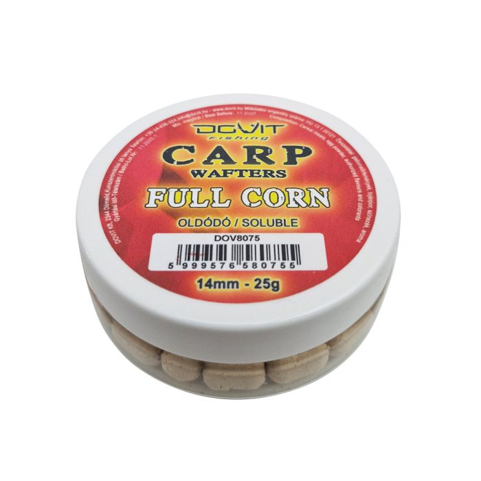 DOVIT CARP WAFTERS 14MM - full corn carp