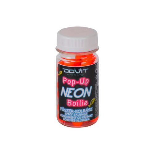 Pop-Up Neon Boilie 10mm - Fűszer-kolbász - DOVIT