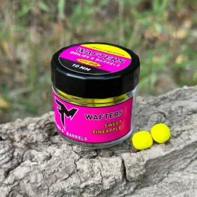   Feedermánia Wafters Twisted Boilies & Barrels 10 mm Sweet Pineapple