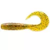 FISHUP_MIGHTY GRUB 4.5" (4PCS.), #026 - FLO CHARTREUSE/GREEN