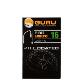 GURU F1 Eyed horog 14 (Barbless/Eyed)