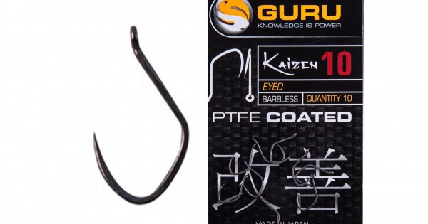 GURU Kaizen Eyed horog 16 (Barbless/Eyed)