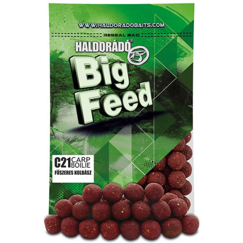 Big Feed - C21 Bojli - Fűszeres Kolbász 800 g