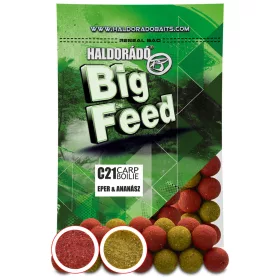 Haldorádó Big Feed - C21 Boilie - Eper & Ananász