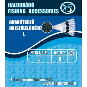 Haldorádó Gumiütköző hajszálelőkére - nagy (L)