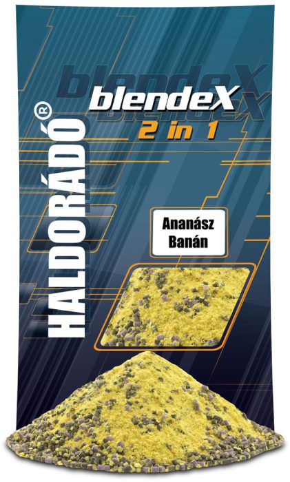 Haldorádó BlendeX 2 in 1 etetőanyag - Ananász + Banán