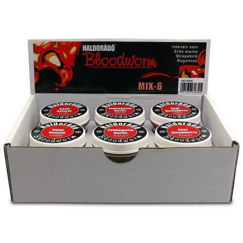 Bloodworm MIX-6 / 6 változat egy dobozban - Haldorádó