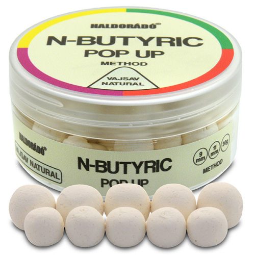 N-Butyric Pop Up Method 9, 11 mm - Vajsav Natural - Haldorádó