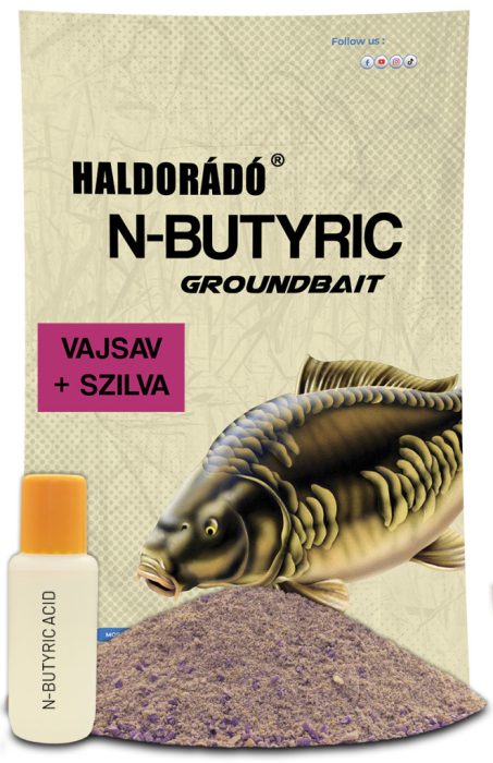 Haldorádó N-Butyric Groundbait etetőanyag - Vajsav + Szilva