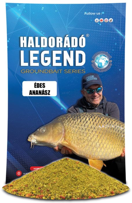 Haldorádó LEGEND Groundbait etetőanyag - Édes Ananász
