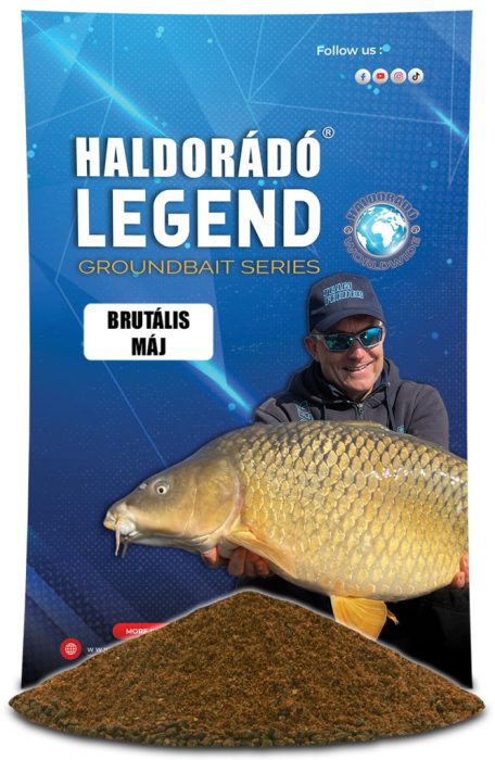 Haldorádó LEGEND Groundbait etetőanyag - Brutális Máj