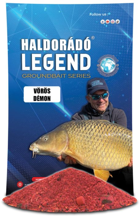 Haldorádó LEGEND Groundbait etetőanyag - Vörös Démon