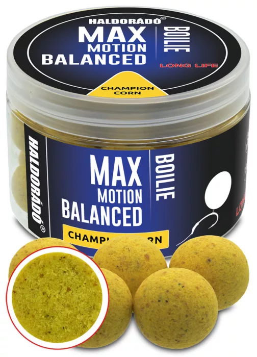Haldorádó MAX MOTION Boilie Balanced 20 mm - Champion Corn