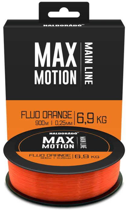 Haldorádó MAX MOTION Fluo Orange zsinór 0,25 mm / 900 m - 6,9 kg