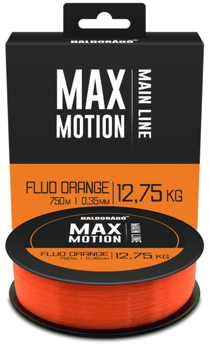 Haldorádó MAX MOTION Fluo Orange zsinór 0,35 mm / 750 m - 12,75 kg