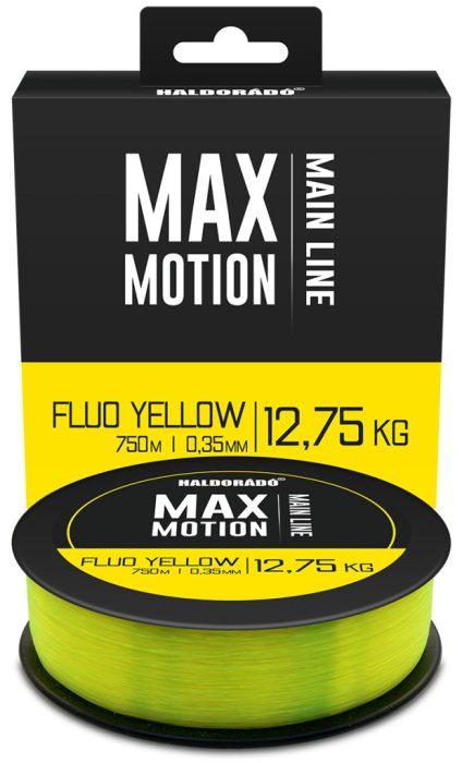 Haldorádó MAX MOTION Fluo Yellow zsinór 0,35 mm / 750 m - 12,75 kg