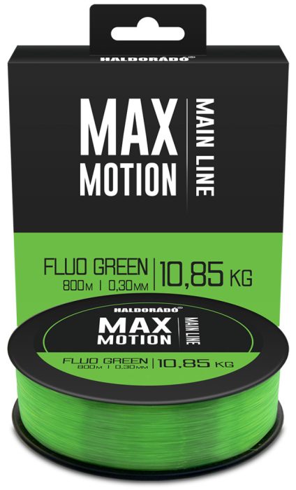 Haldorádó MAX MOTION Fluo Green zsinór 0,30 mm / 800 m - 10,85 kg