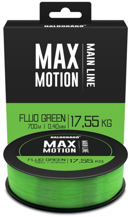 Haldorádó MAX MOTION Fluo Green zsinór 0,40 mm / 700 m - 17,55 kg