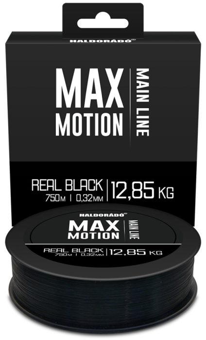 Haldorádó MAX MOTION Real Black zsinór 0,32 mm / 750 m - 12,85 kg