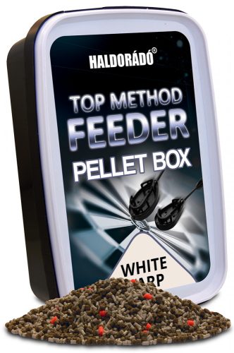 HALDORÁDÓ Top Method Feeder Pellet Box - WHITE CARP 400 g
