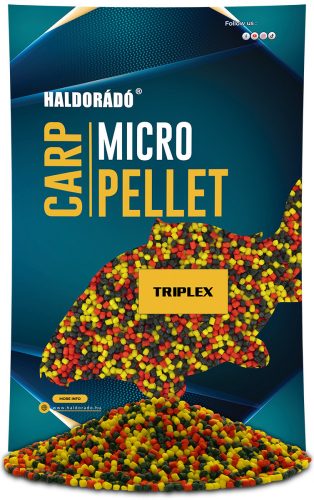 HALDORÁDÓ Carp Micro Pellet - TripleX 600 g, 3 mm