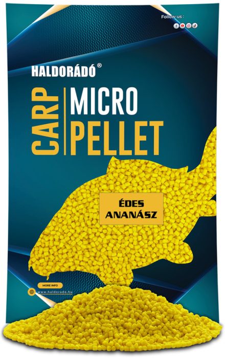 Haldorádó Carp Micro Pellet - Édes Ananász