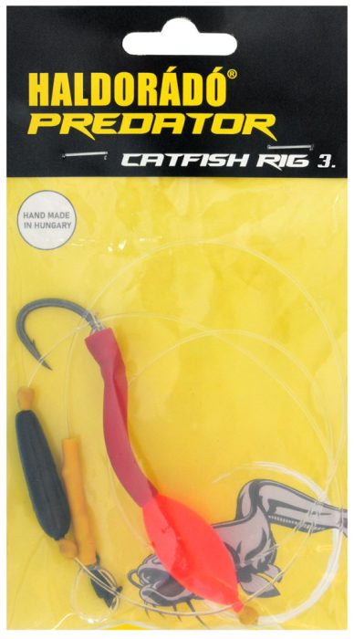 Haldorádó Catfish Rig 3 - Puha testű Pop-up szerelék