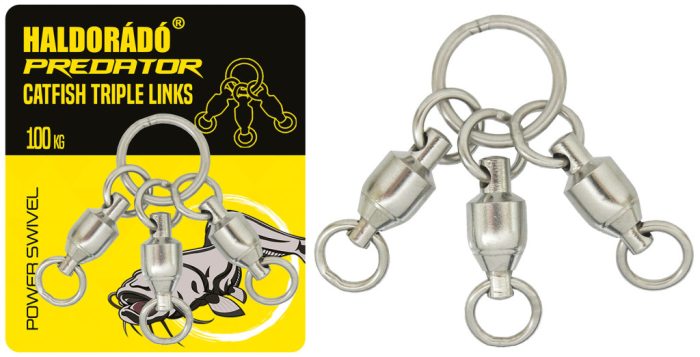 Haldorádó Catfish Triple Links harcsázó forgó