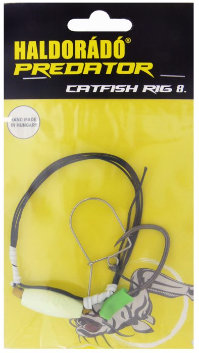 Haldorádó Catfish Rig 8 - Csalikarikás élőhalas előke